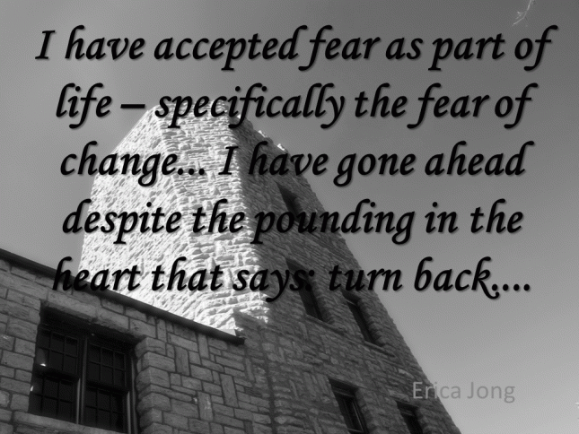 fear as part of life